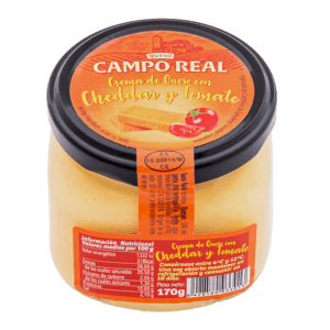 Crema queso cheddar y tomate (170 Gr.)